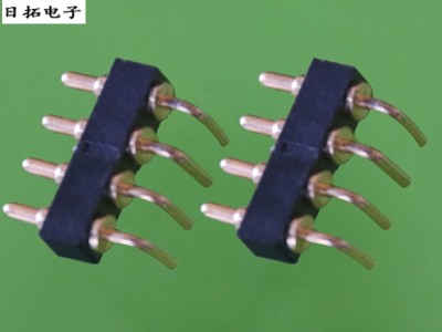 日拓电子折弯pogopin顶针连接器 电路板专用pogo pin弹簧针 磁吸图3