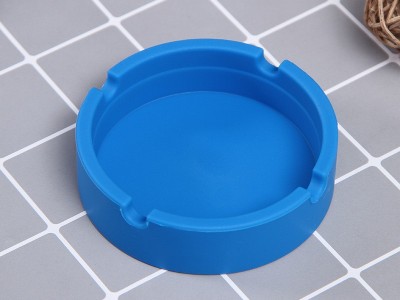 促销礼品硅胶烟灰缸耐摔环保烟灰缸 耐用家用硅胶圆形烟灰缸批发图9