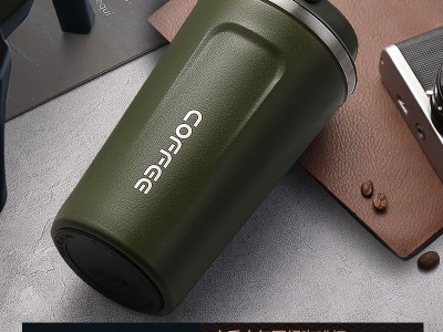 跨境304不锈钢咖啡杯保温杯创意户外休闲水杯车载水杯现货供应图8