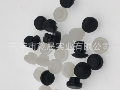 批发T型实心硅胶塞 黑色硅胶管塞堵头 食品级耐高温橡硅胶塞图3