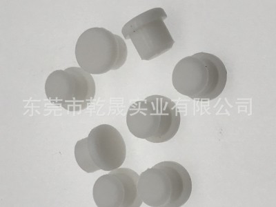 批发T型实心硅胶塞 黑色硅胶管塞堵头 食品级耐高温橡硅胶塞图2