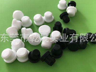 批发T型实心硅胶塞 黑色硅胶管塞堵头 食品级耐高温橡硅胶塞图4