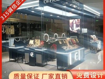 商场化妆品护肤香水柜彩妆护肤烤漆陈列柜台产品陈列柜图3