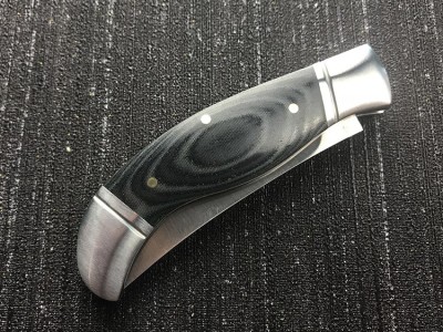 厂家直销 精美小刀木柄户外折叠刀 多功能野营刀 礼品工具折刀图2