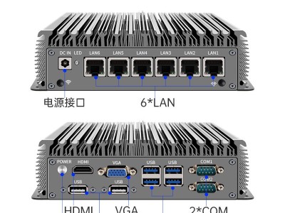 盈驰软路由器J4125/N5105/N100酷睿2.5G/2500M四网六网口迷你主机图2