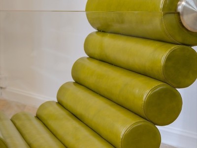 北欧简约现代透明亚克力椅子设计师网红休闲单人椅轻奢创意躺椅图4
