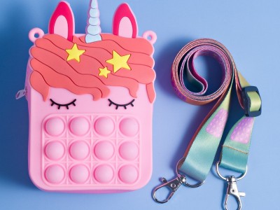 硅胶肩包少女泡泡乐解压零钱包灭鼠先锋包包创意挎包减压玩具跨境图7