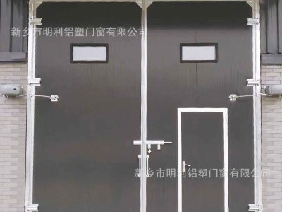 厂家工业平开门现代简约平开工业厂房门无尘车间门平移门图2