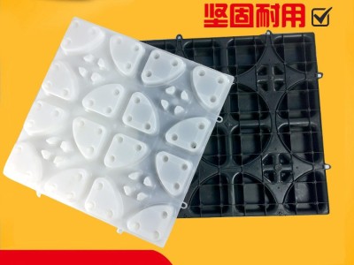 厂家批发pvc干式地暖模块20地热施工用万向免回填塑料地暖图3