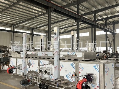 小龙虾油炸机 小型连续式高温油炸设备 薯条油炸加工生产线图4