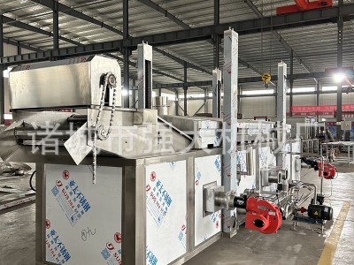 小龙虾油炸机 小型连续式高温油炸设备 薯条油炸加工生产线图3