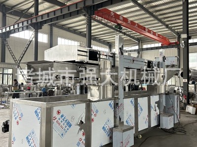 小龙虾油炸机 小型连续式高温油炸设备 薯条油炸加工生产线图2