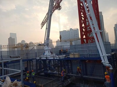 混凝土布料机 全液压模架式布料杆 24米远程无线遥控 信瑞重工图3