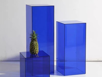 亚克力有机玻璃摆台婚庆路印商场展示台展示架盒子有机玻璃陈列架图2