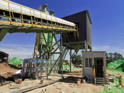 预拌流态固化土搅拌站施工垫层矿井充填工业固废综合利用处理设备图3