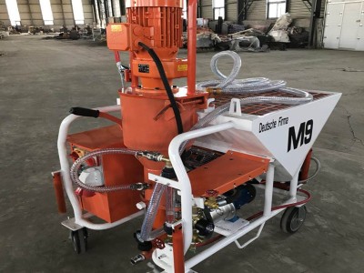 厂家直销全自动石膏砂浆喷涂机建筑墙面喷石膏机器图4