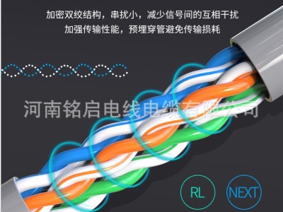 室内外网线超五类无氧铜室内非屏蔽家用电脑宽带网络监控通图3