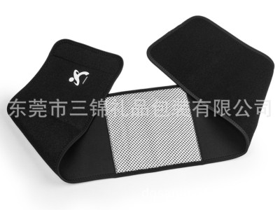 东莞运动护具生产厂家批发新款潜水料豹纹健身自发热腰带图5
