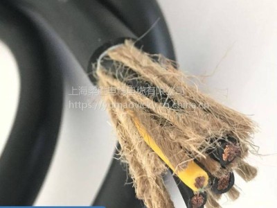 抗拉多芯双轨梁电缆18/24//25/30/36*1.5/2.5盾构机聚氨酯卷筒线图4