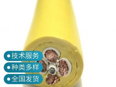 抗拉多芯双轨梁电缆18/24//25/30/36*1.5/2.5盾构机聚氨酯卷筒线图2