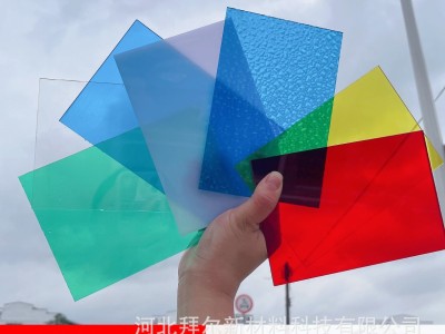 PC透明耐力板阳光板PC耐力板3mm雨棚薄板阳光棚顶棚阳光房图3