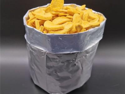 蔬菜脆片水果脆片VF工艺黄桃脆直播一手货源新品零食图2