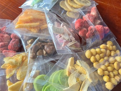 蔬菜脆片水果脆片VF工艺黄桃脆直播一手货源新品零食图4
