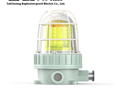 台创BBJ-90/ZR防爆声光报警器led红色旋转闪光声光警示灯24V/220V图5