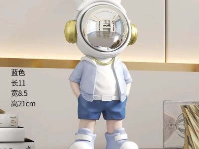 轻奢创意太空宇航员摆件手办家居客厅电视柜玄关桌面装饰品儿童节图8