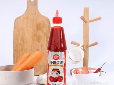 番茄的理想660克番茄沙司一箱12瓶手抓饼寿司厨房薯条蘸料图2