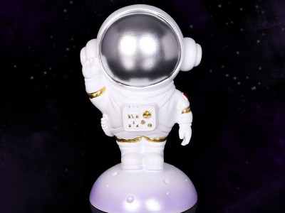 柏顺原创宇航员摆件太空人站月球现代家居儿童房装饰品工艺品定制图6