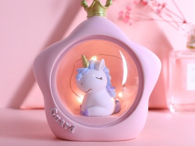 少女心创意礼品独角兽公主小夜灯星星灯儿童学生圣诞节礼物批发图6