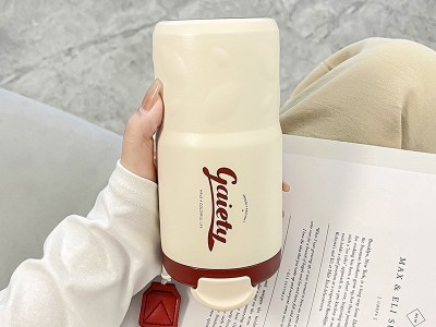 316不锈钢咖啡杯时尚温控智能保温杯高颜值学生礼品杯子车载水杯图2