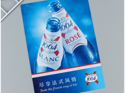 厂家定制酒水广告凹凸画 立体3D广告挂画 PVC宣传吸塑画定做logo图2