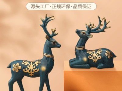 树脂工艺礼品定制流水摆件家居饰品园艺景观卡通手办源头工厂加工图2