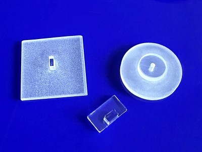 厂家直销透明方形石英玻璃片打孔石英玻璃片开槽打孔加工定制图2