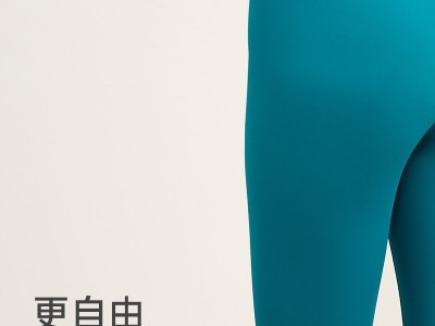新款百搭提臀收腰运动瑜伽裤女高弹裸感瑜伽裤批发W8330图2
