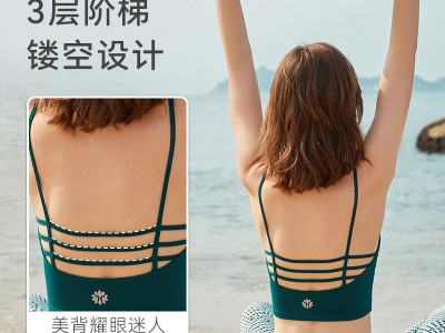 1S5008瑜伽运动背心女健身吊带裸感磨毛透气美背瑜伽背心图2