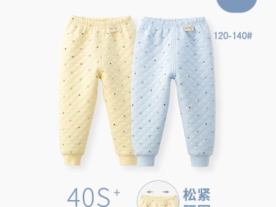 春秋冬季女宝宝保暖上衣加厚单件肩开棉秋衣室内男儿童打底衫圆领图2