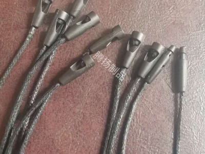 现货吊牌绳 无线子弹头吊粒 一次性使用 子弹头吊粒颜色可定做图2
