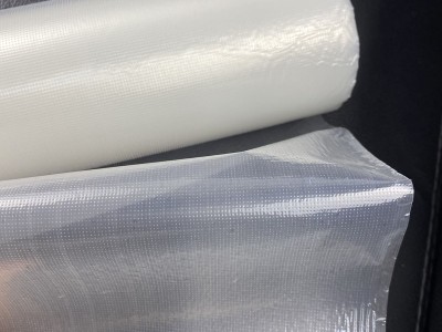 PVA绣花水溶膜工业用水溶膜冷溶膜35U格纹水溶性绣花膜图2