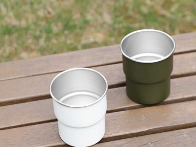 简约单层卷边不锈钢咖啡杯户外露营茶杯男女餐厅酒吧不锈钢啤酒杯图2