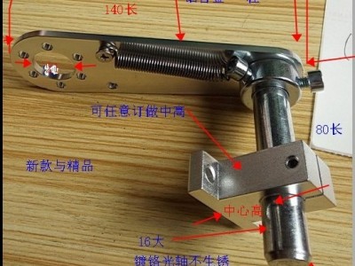编码器安装支架 欧姆龙编码器支架 安装支架 编码器计米轮 一套图2