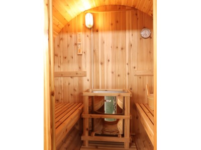 桶装桑拿房 Barrel Shape Traditional Sauna Room图2